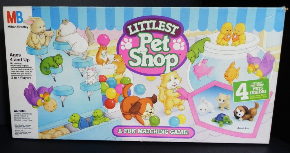 Littlest Pet Shop Game by Milton Bradley #4405 Complete