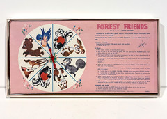 Vintage 1956 FOREST FRIENDS Board Game MILTON BRADLEY Complete #4808 Animals