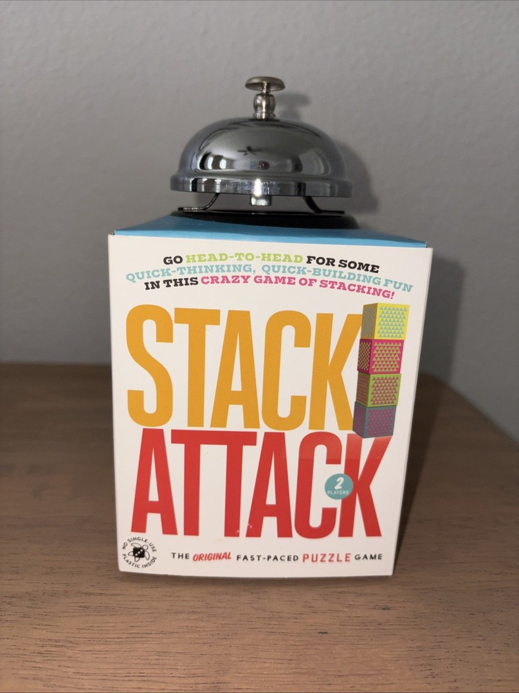 New Sealed Stack Attack The Original Fast-Paced Puzzle Game Ages 8+