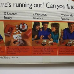 1986 Milton Bradley JITTERS Word Game . 100 % Complete 1 or More Player Age 10+
