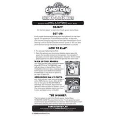MasterPieces – Candy Cane Kingdom – Christmas Slides & Ladders Board Game