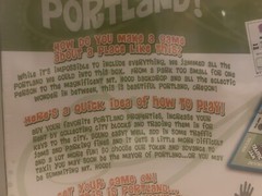 Late for The Sky Portland-Opoly OLD TOWN a game celebrating Portland, Oregon!