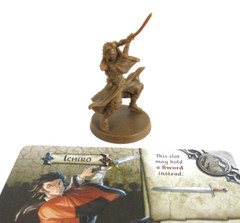 ZOMBICIDE: White Death Frozen Fortress ICHIRO Mini & Card NEW!!