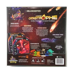 Cardboard Alchemy Board Game Mission Catastrophe (Deluxe Ed) Box SW (New)