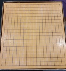 Japanese Hon Kaya Go Board 19×19 Goban 42.5×45.5×6cm 6kg with Original Box