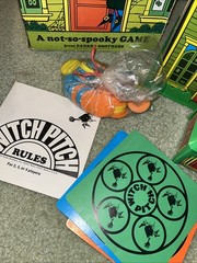 Vintage 1970 Parker Brothers Board Game Toy Witch Pitch Complete Nice Shape Work