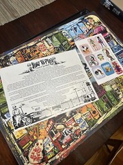 board game (HoodRichTheGame) 2-8 Players, Dice, Cards And Characters.