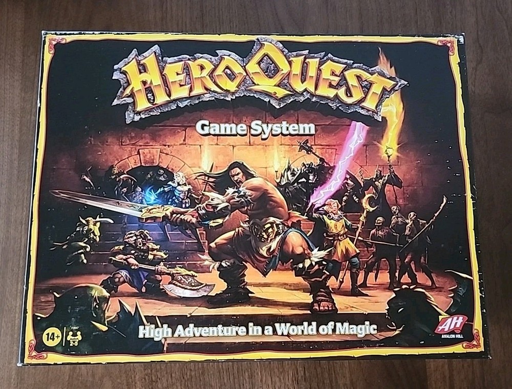 NEW! Hasbro Gaming Avalon Hill HeroQuest Game System Tabletop Board Game SEALED!
