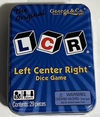 George and Company LCR Left Center Right Dice Game (New)