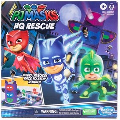 PJ Masks HQ Rescue Board Game Multicolored Fun for Kids Ages 4 and Up