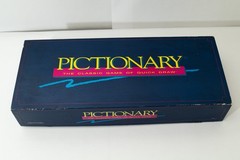 VINTAGE Pictionary Updated for the 90s COMPLETE 1993 Classic Drawing Game #9