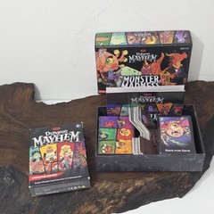 Dungeons & Dragons Dungeon Mayhem + Monster Madness Card Game Bundle