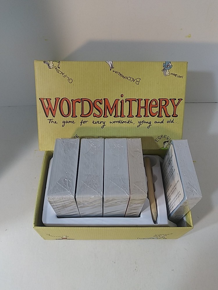 Wordsmithery Game-Wordsmith Party Quiz Word Game, Unopened Cards