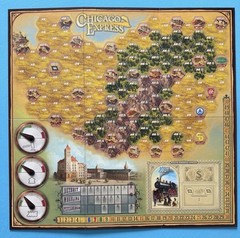 Chicago Express Board Game by Henry Wu Queen Games 2008, 100% Complete