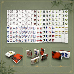 Luxury Mahjong Tile Set 160PCS – Full American Standard Game Pack