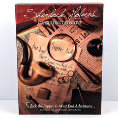 Sherlock Holmes Consulting Detective Jack the Ripper Board Game 100% COMPLETE