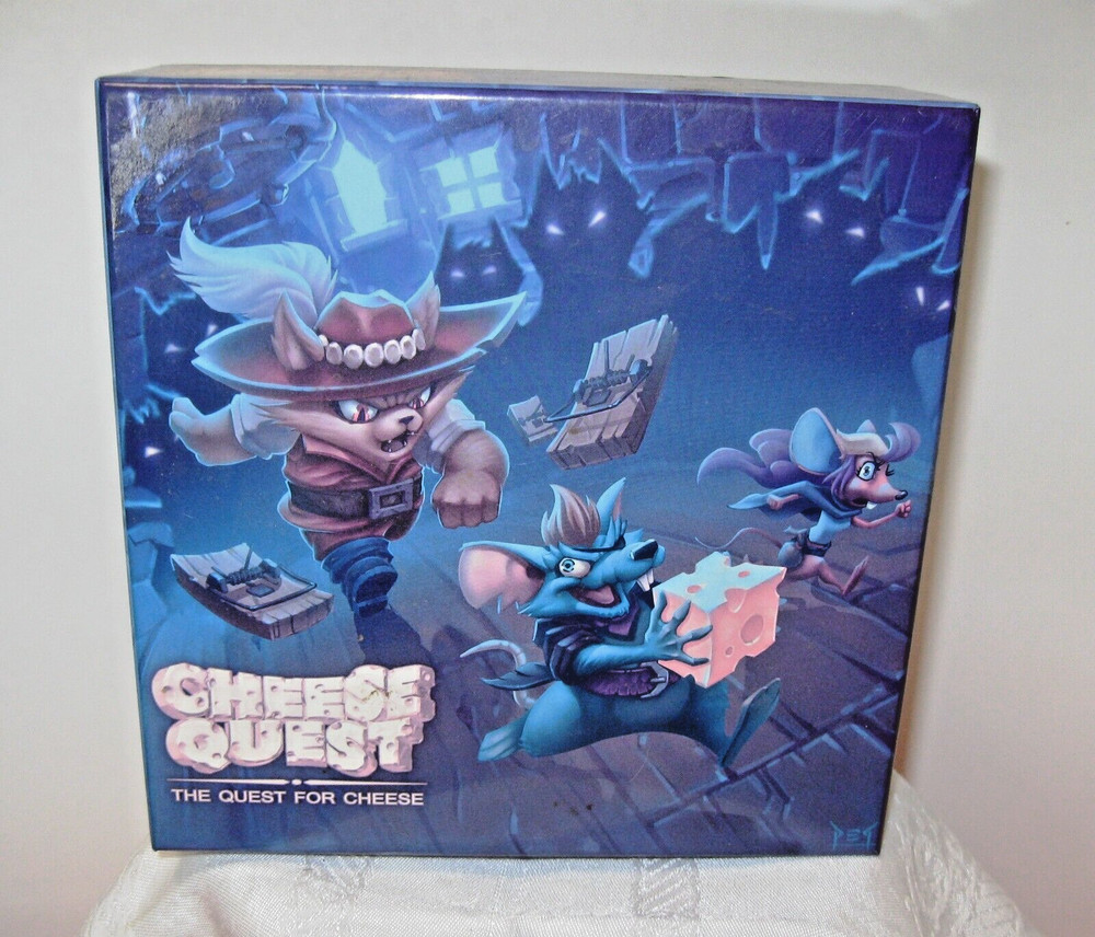 White Toe Games: The Quest for Cheese Board Game – Lots of Fun