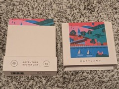 State of Maryland Adventure Bucket List: 50 Scratch-Off Cards Free Ship OPEN BOX