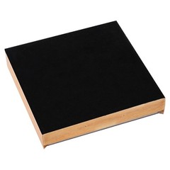 Mainstays Decorative Gold and Wood Tabletop Tic Tac Toe Tabletop Set