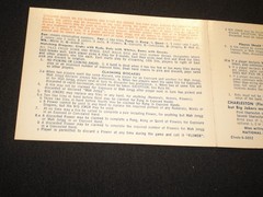 1968/69 MAHJONG NATIONAL MAH JONGG LEAGUE OFFICIAL HANDS & RULES EXCELLENT COND