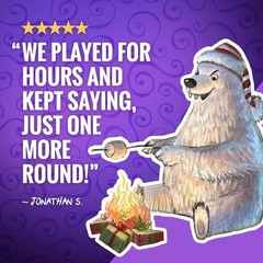 Wicked Christmas Card Game Wonky Penguin Holiday Festive Chaos Family Fast