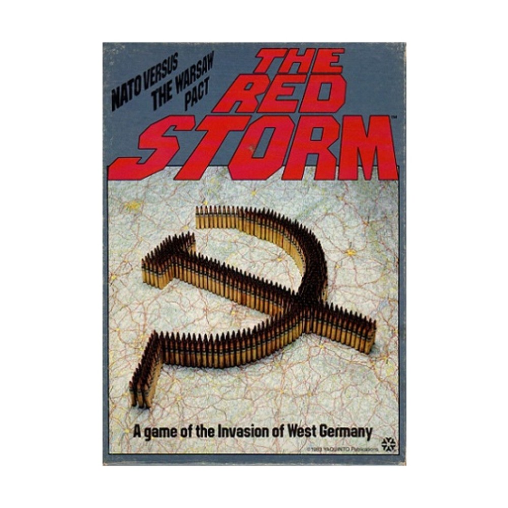 Yaquinto Wargame Red Storm Boxed VG/EX