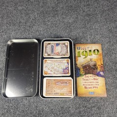 Ticket to Ride: USA 1910 Expansion Pack Collectors Tin 100% Complete Excellent