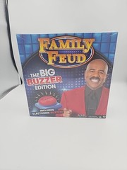 Family Feud The Big Buzzer Edition Board Game By Spin Master Games New Sealed!