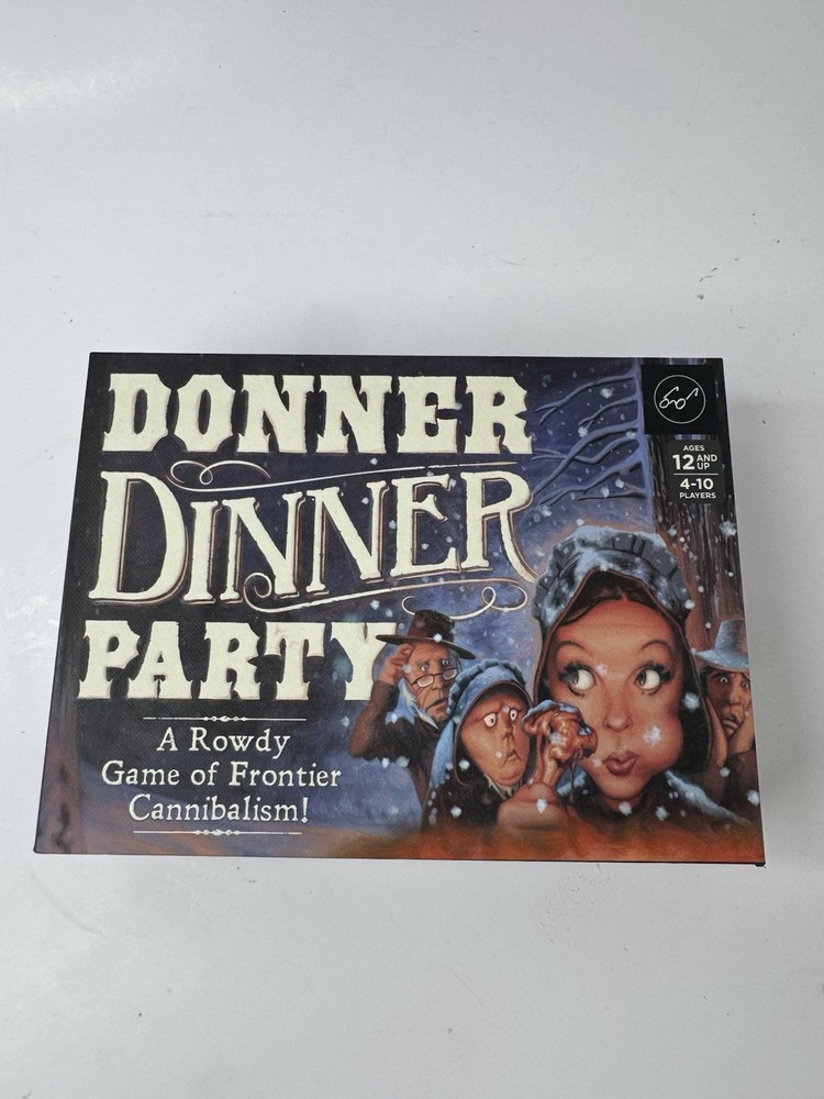 Donner Dinner Party Game A Rowdy Game Of Frontier Cannibalism