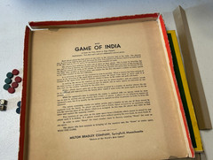 Vintage Rare Game of India Milton Bradley, No 4083 Board Hunting Game