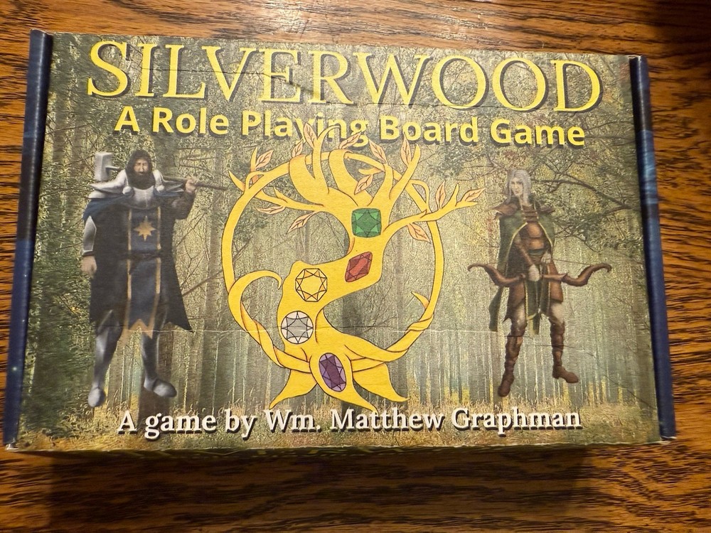 Silverwood A Role Playing Board Game Fantasy Role Play RPG By Matthew Graphman