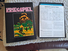 Kriegspiel Bookcase Military Board Game – Avalon Hill 1970 Complete