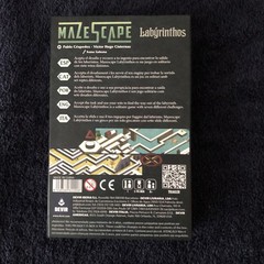 Mazescape Labyrinthos Devir Maze Tabletop Game Solo Seven Challenges