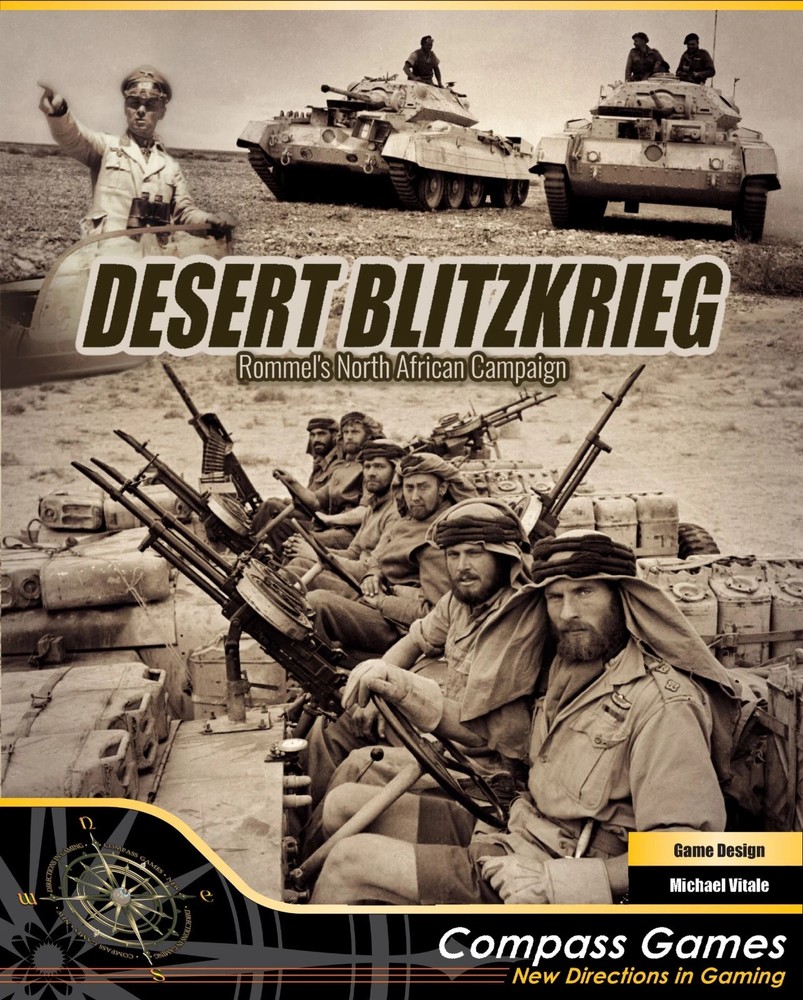 Compass Games – Desert Blitzkrieg: Rommel’s North African Campaign – NEW
