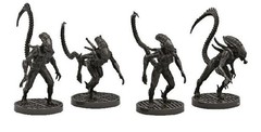 Gale Force 9 Aliens Tabletop Miniatures Alien Warriors Sprue of 4 Aliens Unpaint