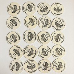 Lot of 20 Pogs Mighty Morphin Power Rangers Pogs from 1995 Saban Power Caps