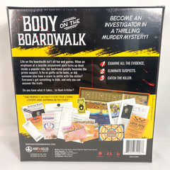 SEALED Hunt a Killer Body on the Boardwalk Immersive Murder Mystery Game Clues