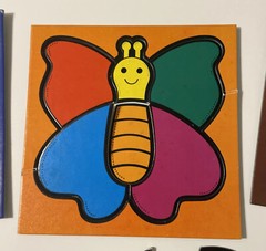 Vintage “Girocolor” Puzzle Game By Diset – Ages 3 to 8 – Complete!