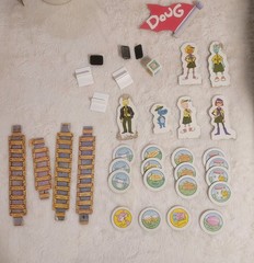 Doug – “The Bluffscouts’ Adventure” 3-D Boardgame by Parker Brothers For Parts