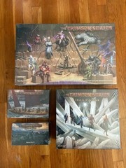 Gloomhaven Crimson Scales with Trail of Ashes +ALL Minis ALL-IN SHRINK RARE