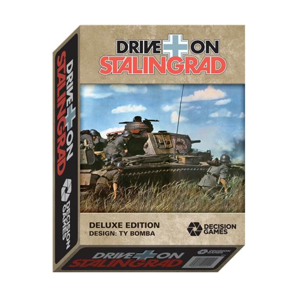 Decision Games Wargame Drive on Stalingrad (Deluxe Ed) Box SW (VG+/New)