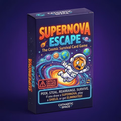 SuperNova Escape The Cosmic Survival Card Game * First Offering Only 8 Lots * +?