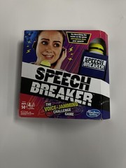 Hasbro Speech Breaker Party Family Game 14+ Years New-read Disc.