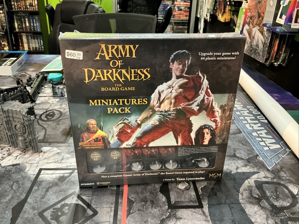 Lynnvander Board Game Army of Darkness – The Board Game – Miniatures Pa EX/NM