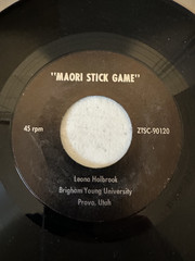 Vintage Maori Stick Game 45 record sticks set New Zealand Titi toria Ti Rakau