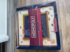 Monopoly Luxury Wooden Edition with Wood Game Board Premium Collectible