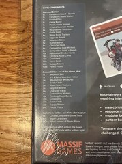 Mountaineers 3D Board Game Standard Edition (Massif 2019) Kickstarter NEW READ