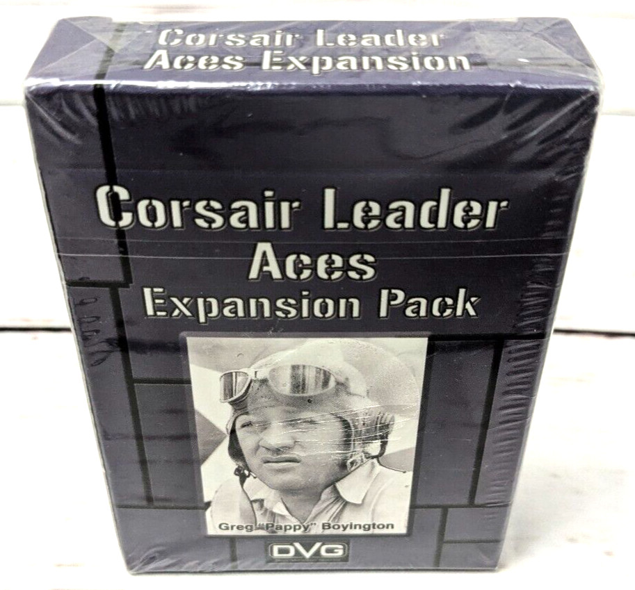 Corsair Leader Aces Expansion WWII Pacific Theater Air War Game DV1-040A NIS