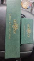 Parker Brothers Monopoly Collector’s Edition 1991 Franklin Mint Accessories