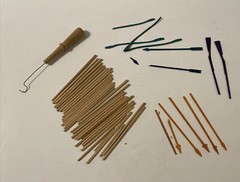 RARE & Vintage “Jack Straws” Game by 4093 Milton Bradley #4093 – See Description